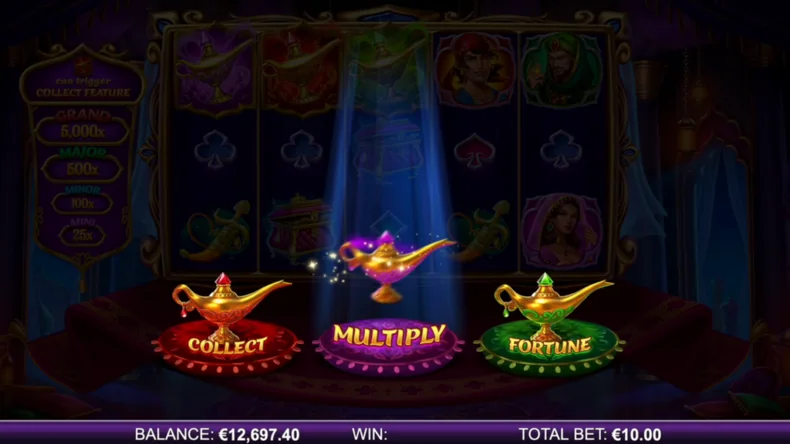 Quest of the 3 Lamps Genie Lamps