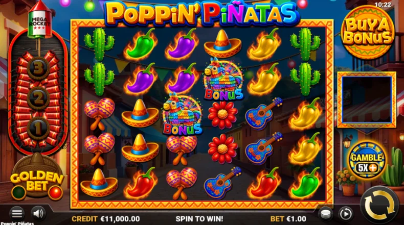 Poppin Pinatas Base Gameplay