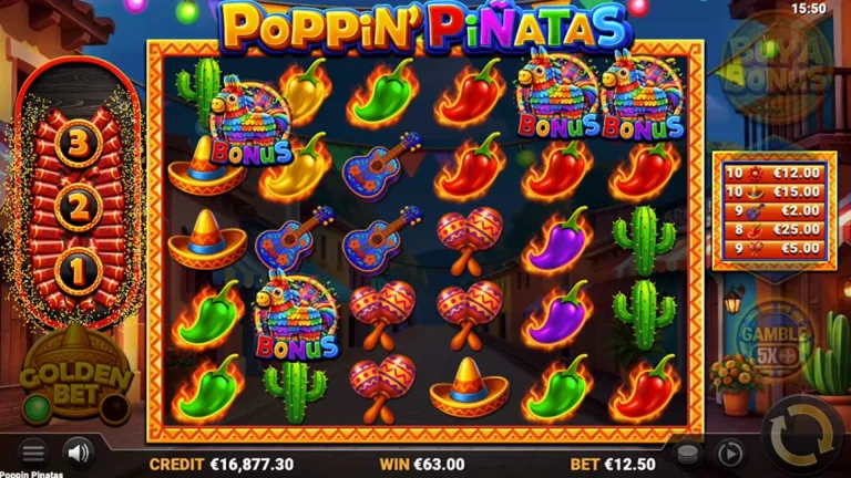 Poppin Pinatas Golden Bet