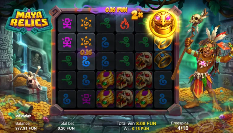 Maya Relics Free Spins