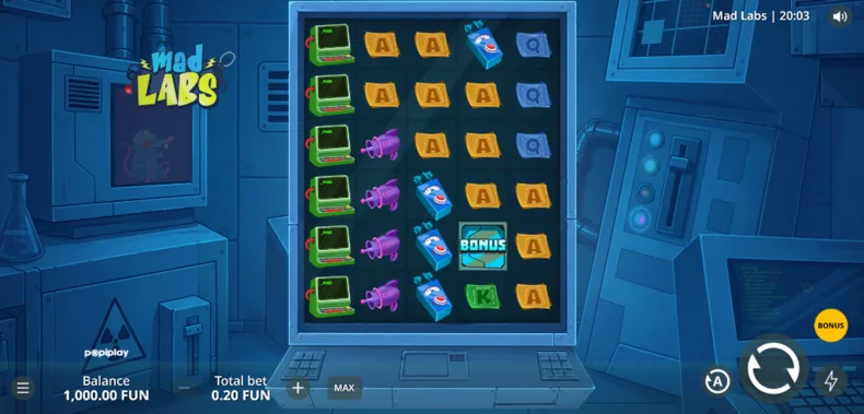 Mad Labs Base Gameplay