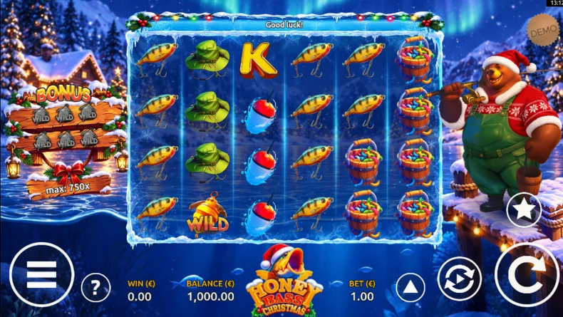 Honey Bass Christmas Base Gameplay
