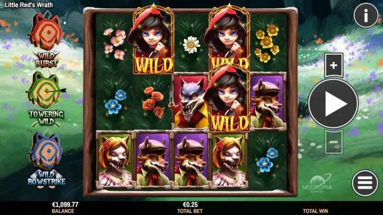 Little Red's Wrath Wild Feature