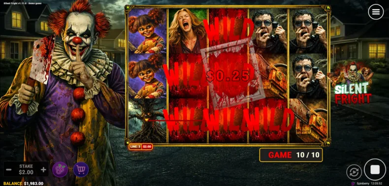 Silent Fright Locking Frames
