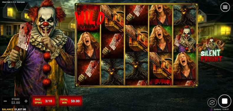 Silent Fright Free Spins