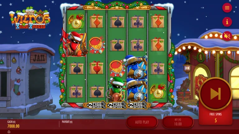 The Wildos Xmas Xpress Free Spins
