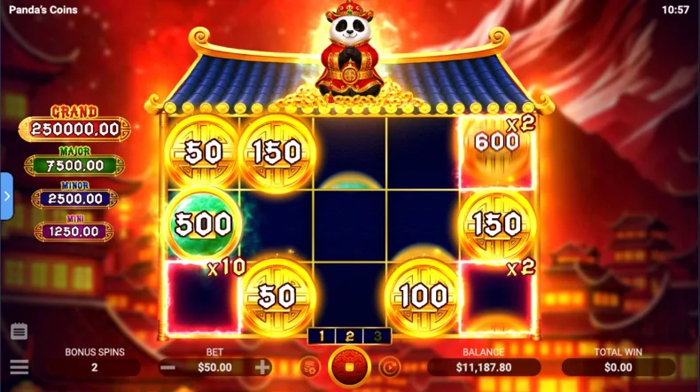 Panda's Coins Multiplier