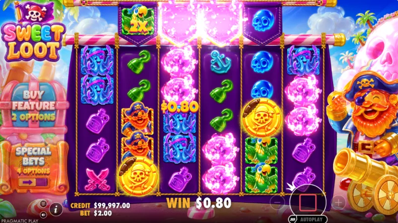 Sweet Loot Tumble Win